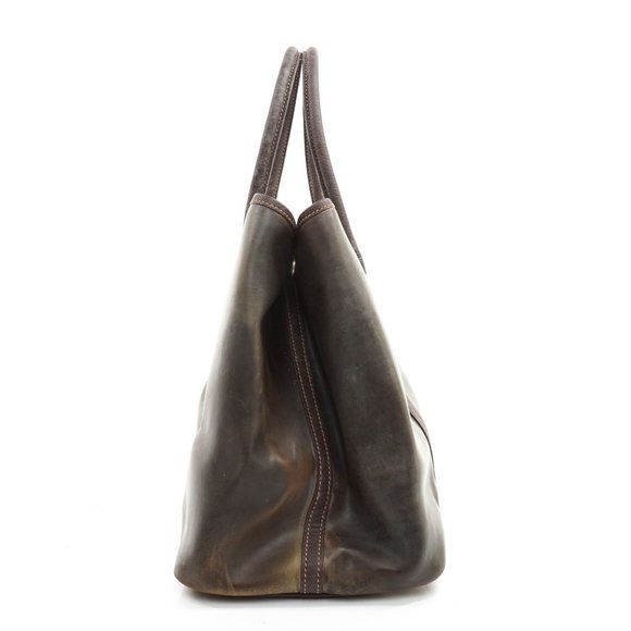 Auth Hermes Tote Bag Amazonia Rubber #13540H19 - Picture 7 of 14